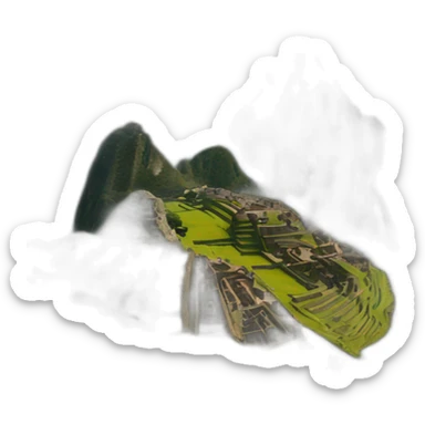 macchu picchu sticker