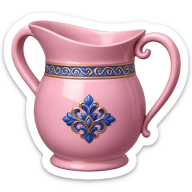 pink jewish Ritual washing cup sticker