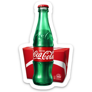 Coca-Cola bottle sticker