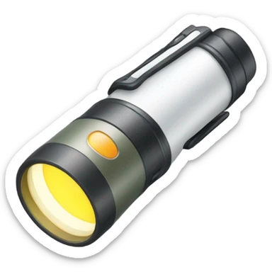 Japanese flashlight sticker