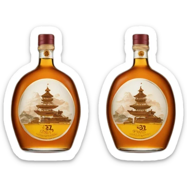 52 years Kizlyar brandy sticker