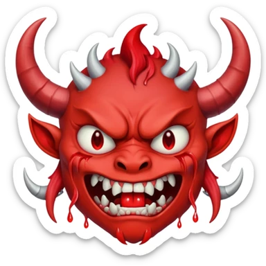 Crybaby Demon sticker