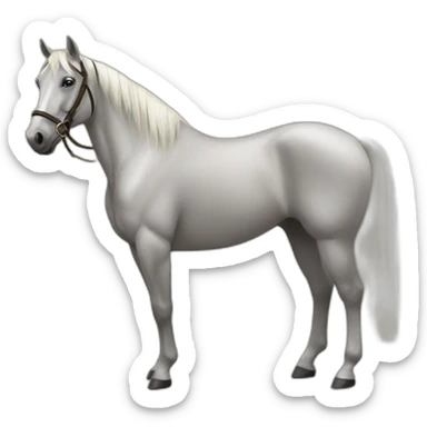 Horse loving Serbian sticker