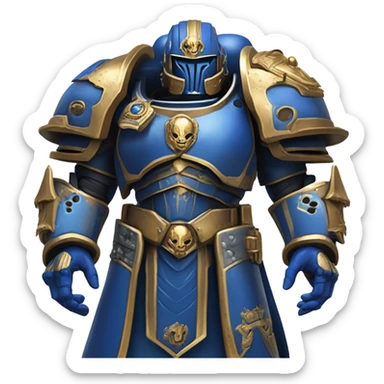 Lord Calgar in Warhammer 40k sticker