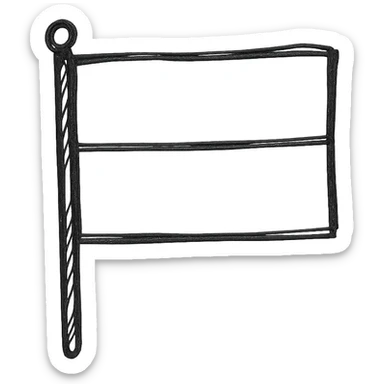 Ukraine flag sticker