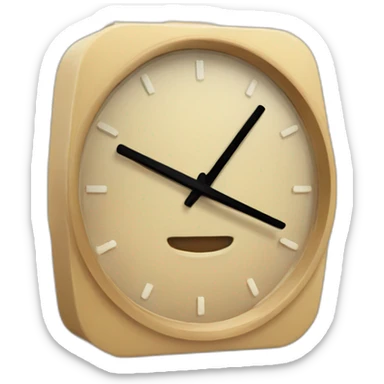 3 miniutes clock sticker