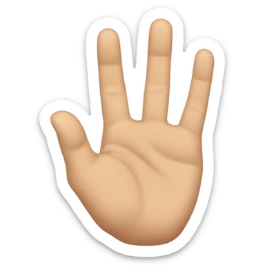 JJK domain expansion Gojo hand sign sticker