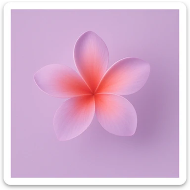 Change to pastel lilac and soft coral color palette, dreamy Pinterest aesthetic, soft and minimal style. sticker