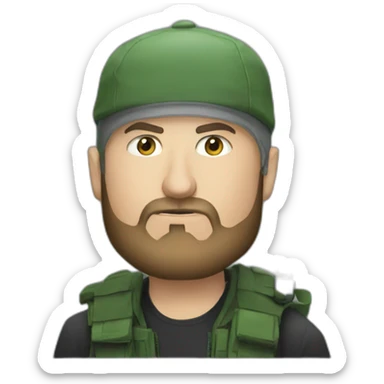 Kadyrov vaping sticker