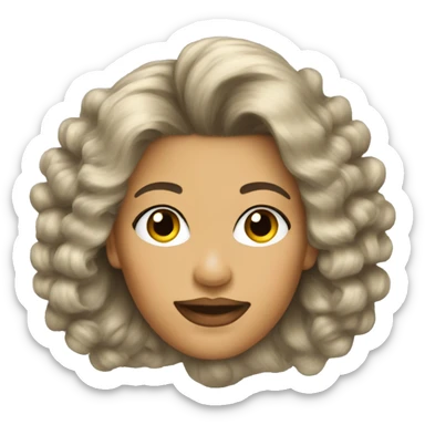 80s hairstylist  sticker