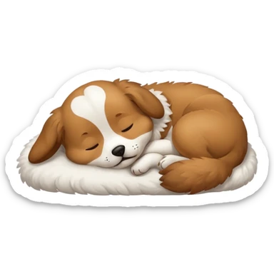 Dog stikers which is sleeping sticker
