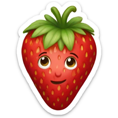Strawberry  sticker