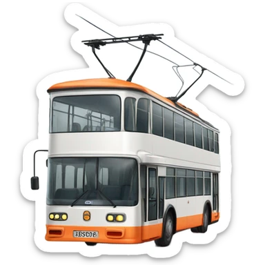 trolleybus sticker