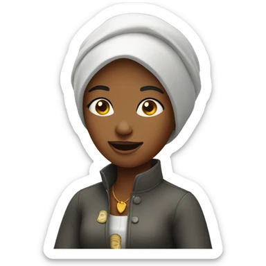 Sister with money sticker