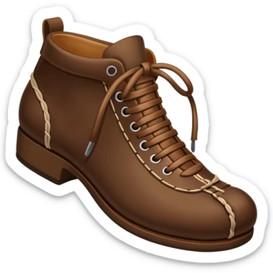 tie shoe sticker