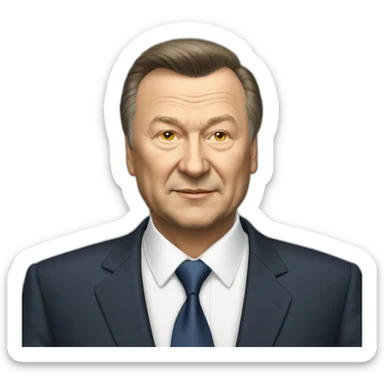 yanukovich victor fedorovich sticker