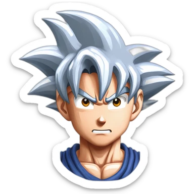 Son Goku ultra instinct sticker