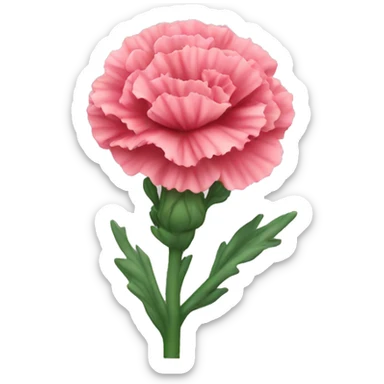 carnation sticker
