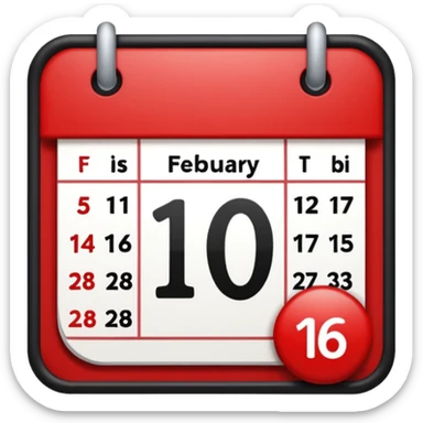 dibuja el 11 de febrero  sticker