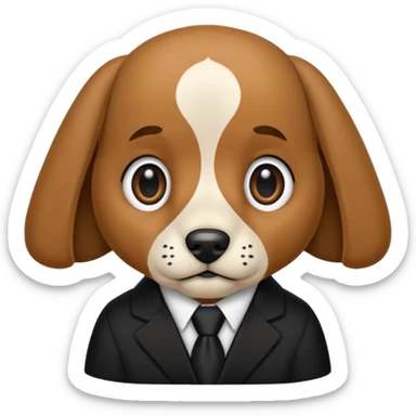 Pastor alemán cachorro sticker