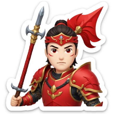 Lu bu swap sticker