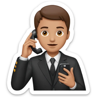 Call karta hua ek emoji stylish aur phone tarah Se ek calling hath video emoji create sticker