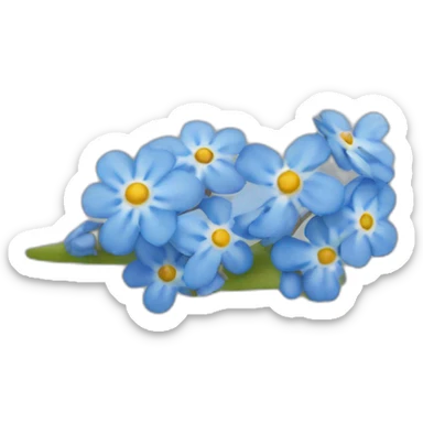 myosotis sticker
