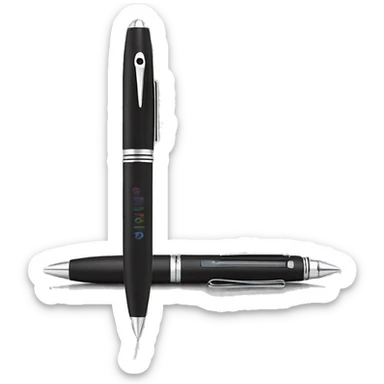 Ultimate présentation pen with laser pointer sticker