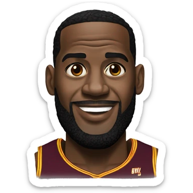 lebron sticker