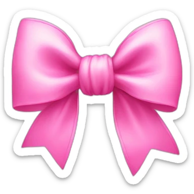 Bows pink cute sticker