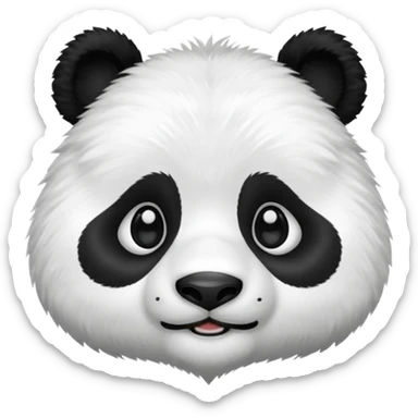 Po from the Kung Fu Panda movie sticker