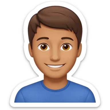 Man flashing sticker