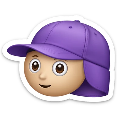 A plastic brown ball cap and the long rectangle purple. And looks like a BFDI style sticker
