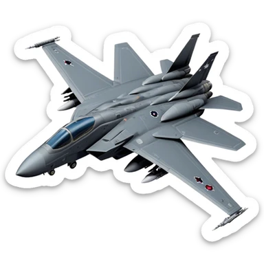 F-14 Tomcat - Grumman (Model Year: 2020) (stealth grey) sticker