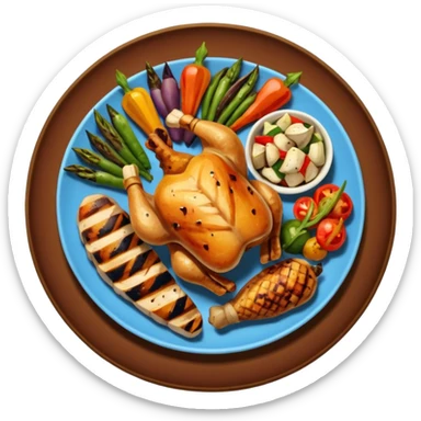 Cooking food  sticker
