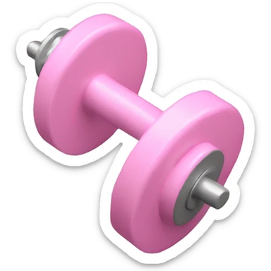 Light Pink weights sticker