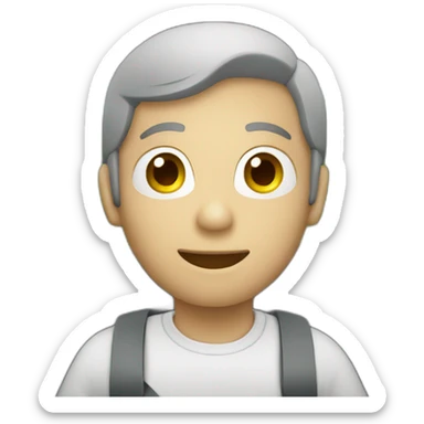 Viajando en auto sticker