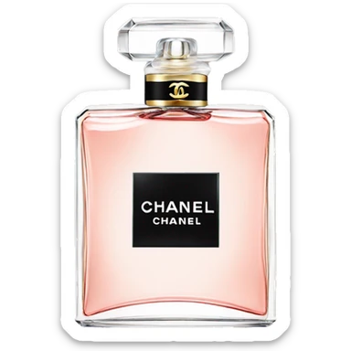 Chanel perfume sticker
