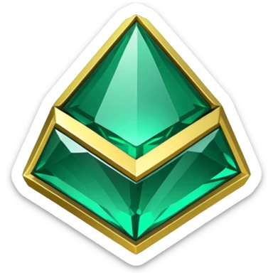 Rainbow six siege emerald rank sticker