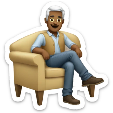 sofa maker sticker