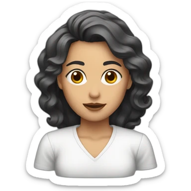 Blanca administradora sticker