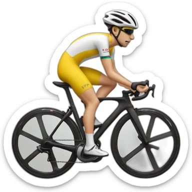 cycliste sticker