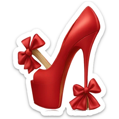 louboutin heels sticker