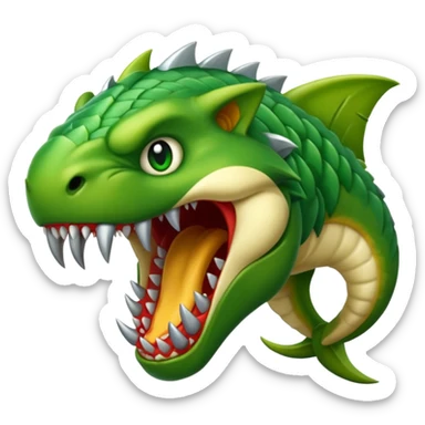 dangerous creature  sticker