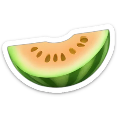 Melon qui marche  sticker