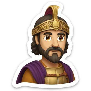 a 6th century byzantine envoy named theognis sticker