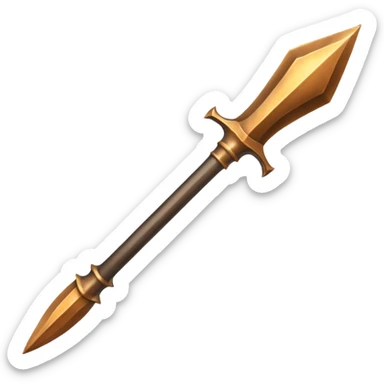 Roman spear sticker
