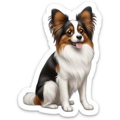 Papillon qui vomi sticker