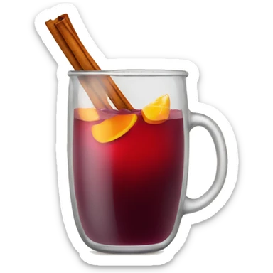 mulled wine sticker