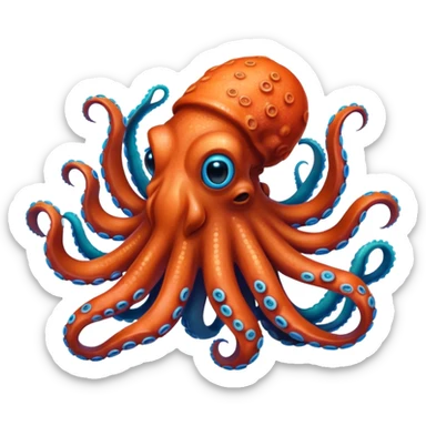 Octopus sticker